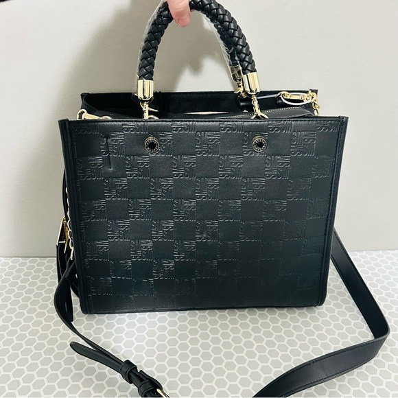 Steve Madden Bags Steve Madden Black Bjeanne Black Tote Bag Poshmark